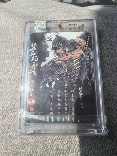 卡牌限时006专场 超吉梦 碧血杨家将 冷烫亲签 杨延定 画师白影 限量非常稀少