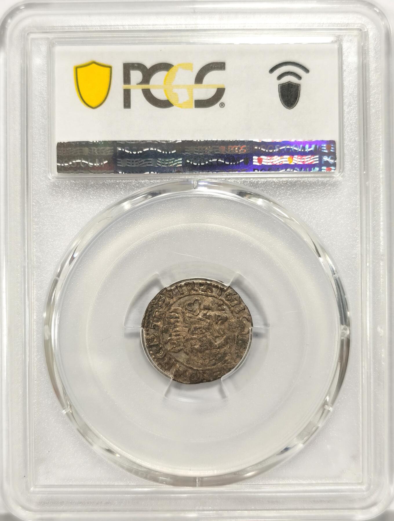 博洋堂“长夏未央”8月精品专场暨第089期（全场包邮） PCGS MS62 特里尔1671年耶稣钥匙4芬尼银币，稀见品种，PCGS唯一冠军分