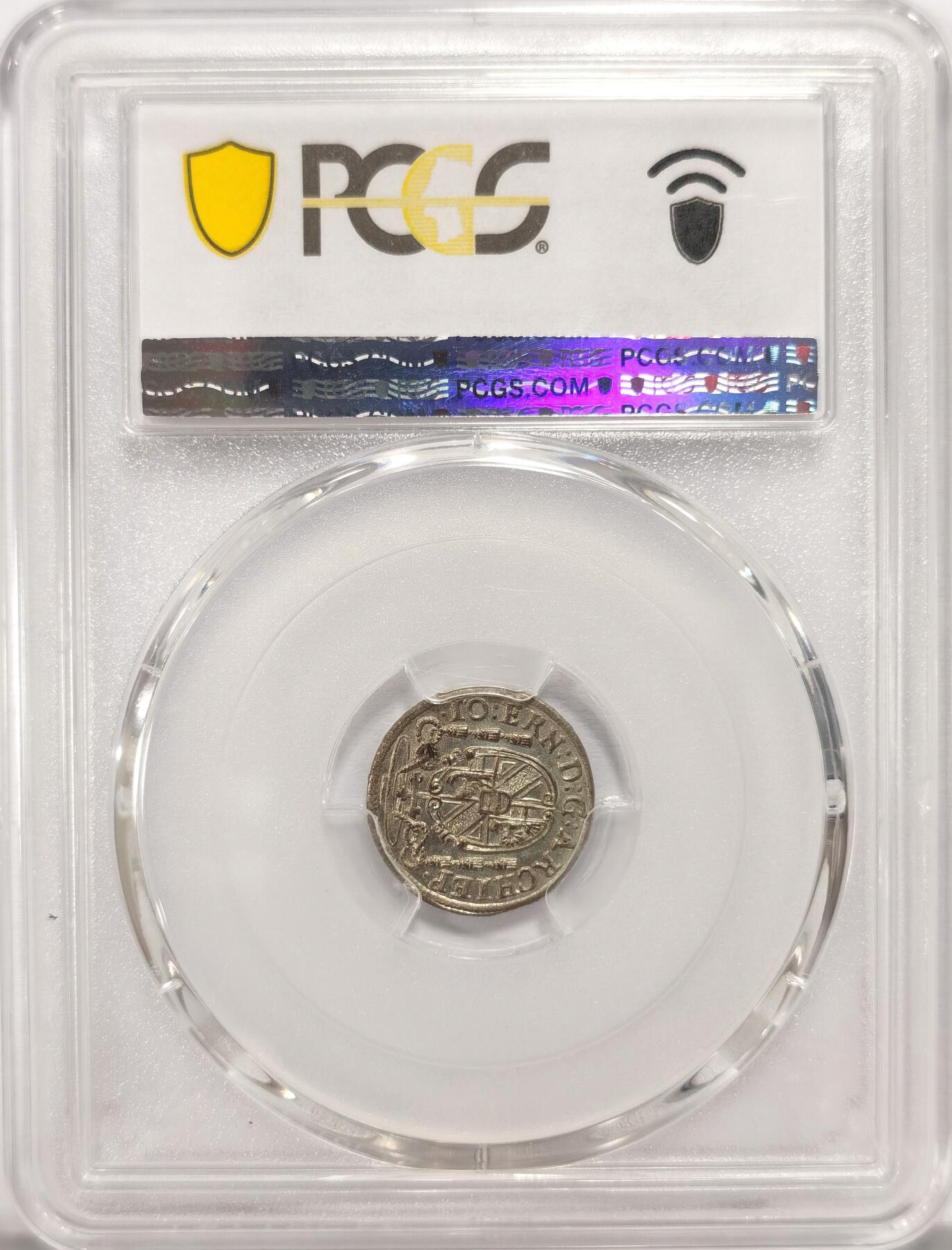 博洋堂“长夏未央”8月精品专场暨第089期（全场包邮） PCGS MS62 奥地利萨尔茨堡1698年1克鲁泽小银币，细节精美，仅有一枚更高分