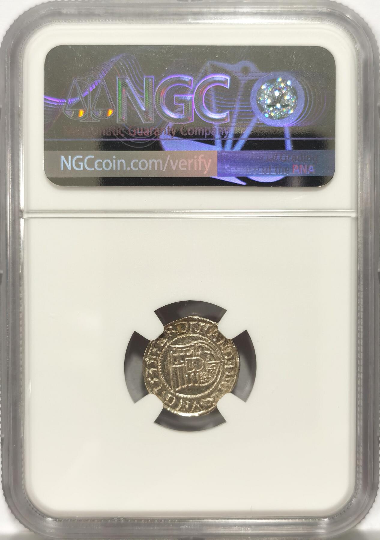 博洋堂“长夏未央”8月精品专场暨第089期（全场包邮） NGC MS63 神罗匈牙利1535年圣母抱婴1第纳尔小银币