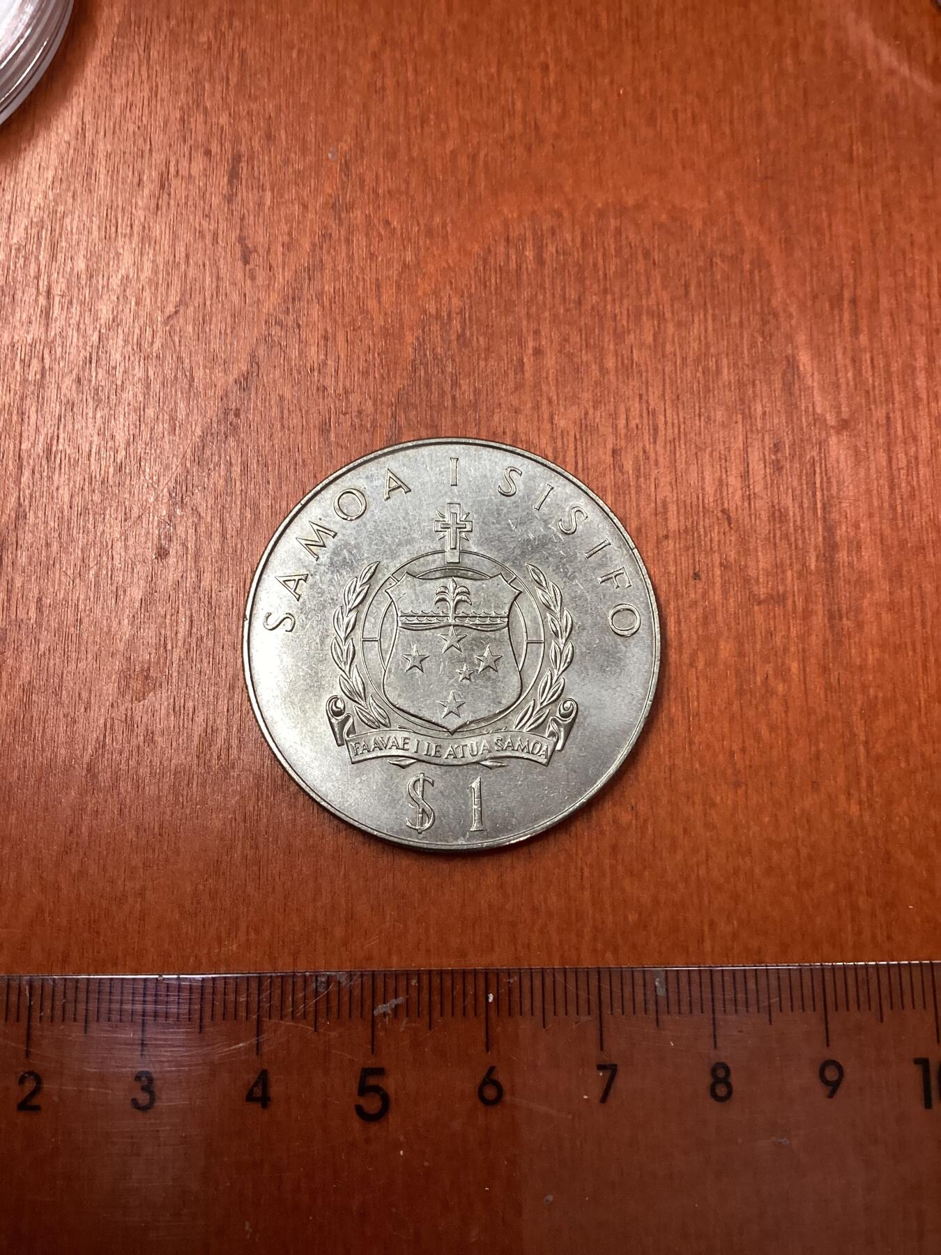 长老汇龙年精选第二十四场拍卖 1976萨摩亚奥运会举重1元铜镍币，4万枚