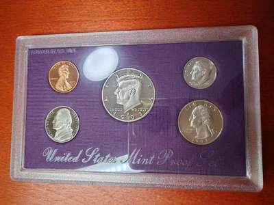 长老汇马年精选第九场拍卖 - 1993美国5枚精制币套装