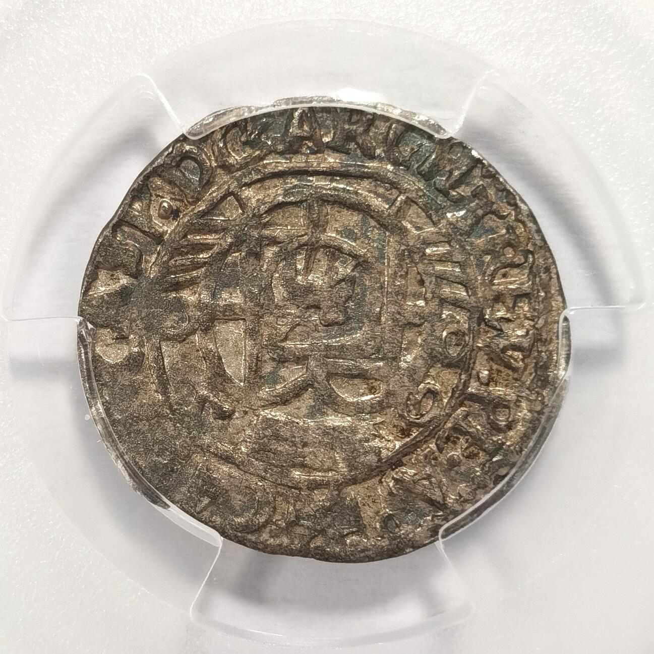 博洋堂“长夏未央”8月精品专场暨第089期（全场包邮） PCGS MS62 特里尔1671年耶稣钥匙4芬尼银币，稀见品种，PCGS唯一冠军分