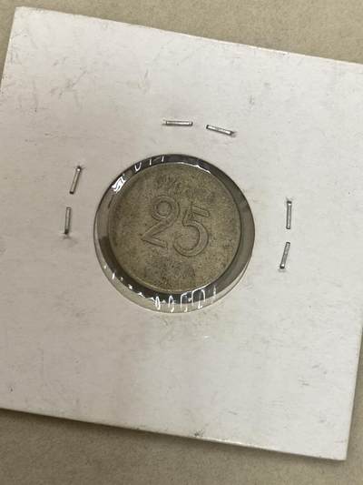 康怡轩钱币【老银币专场】第193期 - 1955 瑞典 25欧尔 银币