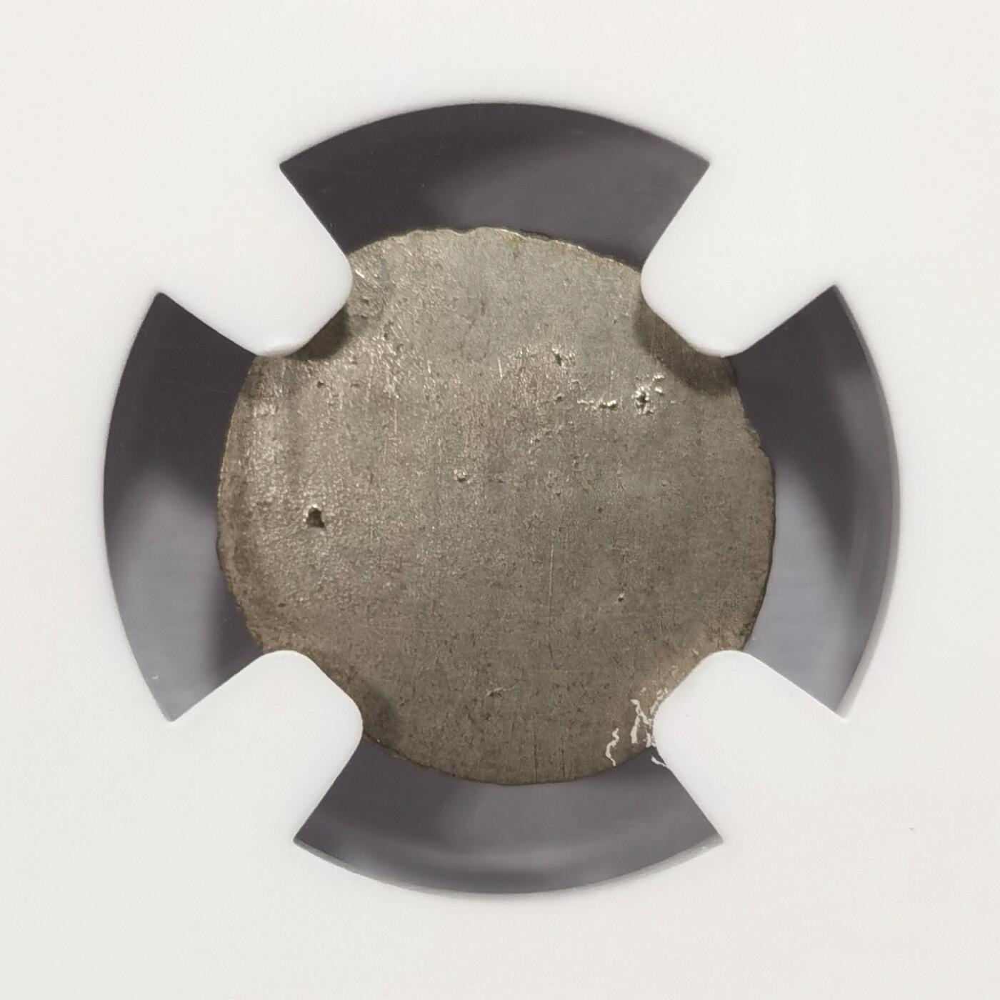 博洋堂“长夏未央”8月精品专场暨第089期（全场包邮） NGC MS65 德国哈尔1712年十字手掌 半克鲁泽单面银币