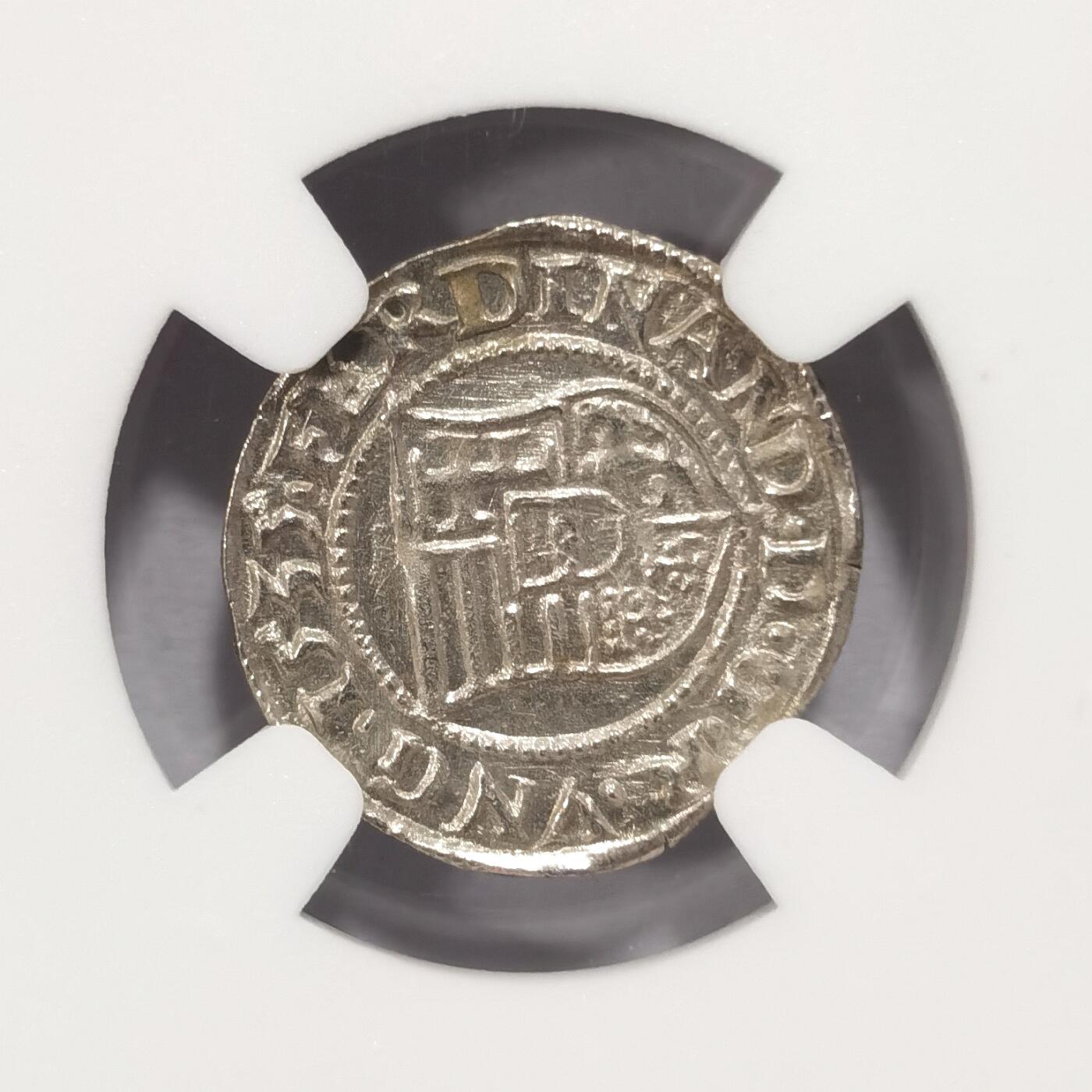 博洋堂“长夏未央”8月精品专场暨第089期（全场包邮） NGC MS63 神罗匈牙利1535年圣母抱婴1第纳尔小银币