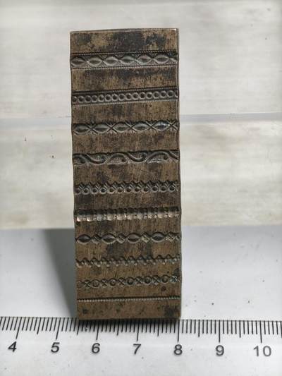 首期新疆小崔一钱币邮票杂件拍卖 - 清代饰品打制铜模具