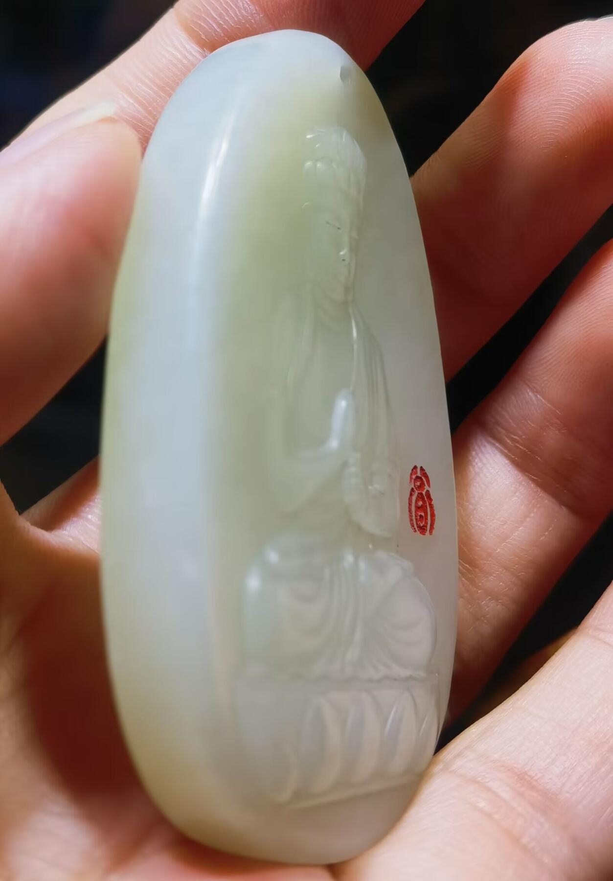 和田玉大日如来佛祖