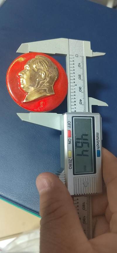 毛主席像章拍场，都是部队章 🔥🔥🔥🔥毛主席像章，46.4毫米，背面有铭文：南京军区空军赠