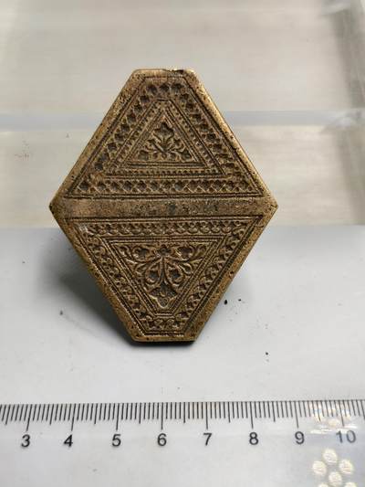 首期新疆小崔一钱币邮票杂件拍卖 - 清代饰品打制铜模具