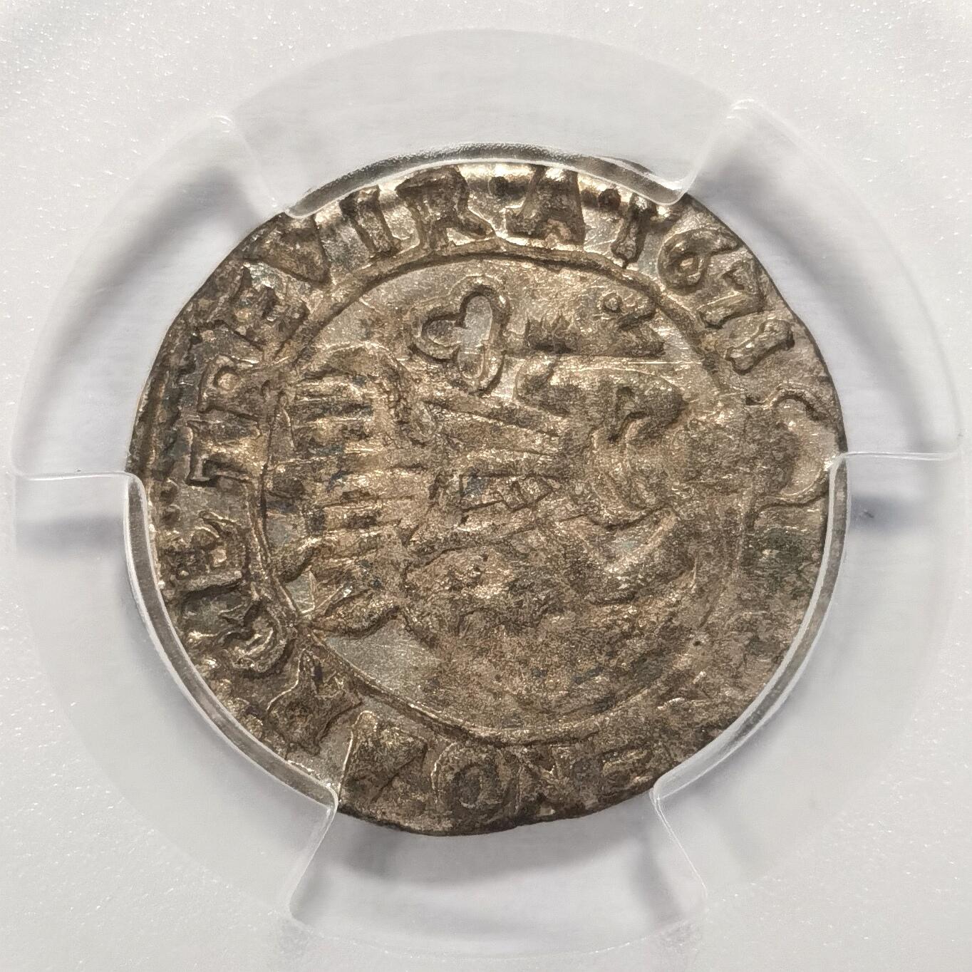 博洋堂“长夏未央”8月精品专场暨第089期（全场包邮） PCGS MS62 特里尔1671年耶稣钥匙4芬尼银币，稀见品种，PCGS唯一冠军分
