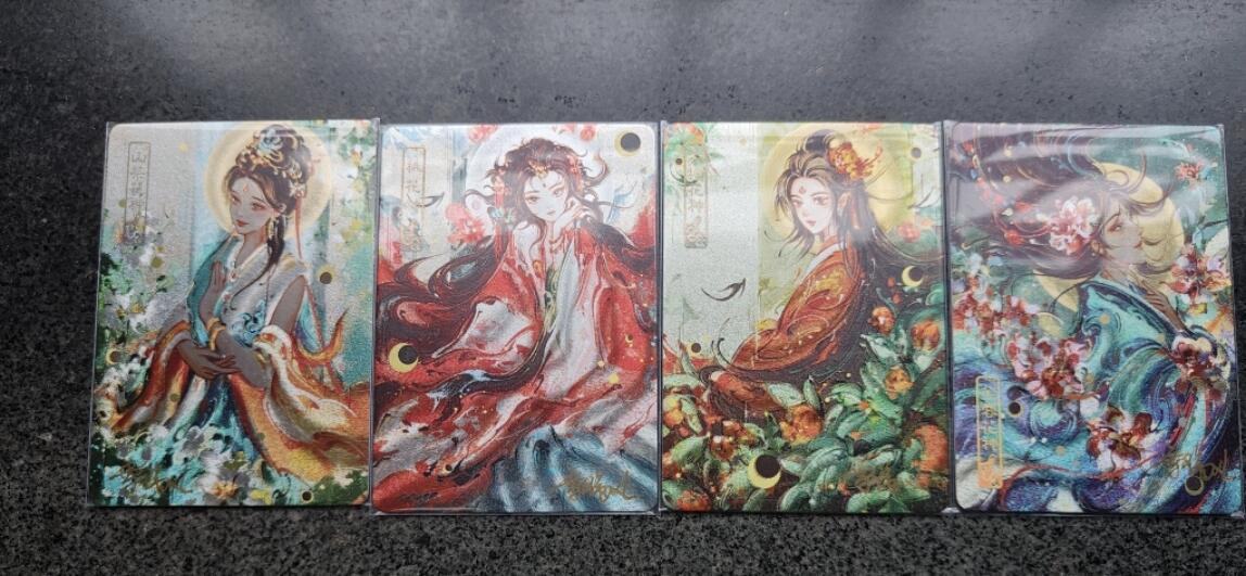 阳大大卡牌超级大甩拍第13期（持续收拍品，进群福利早知道） 可可瑞听十二花神亲签