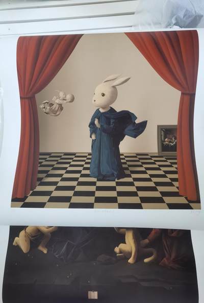 张凯版画签名限量版四幅 - 张凯版画签名限量版四幅
