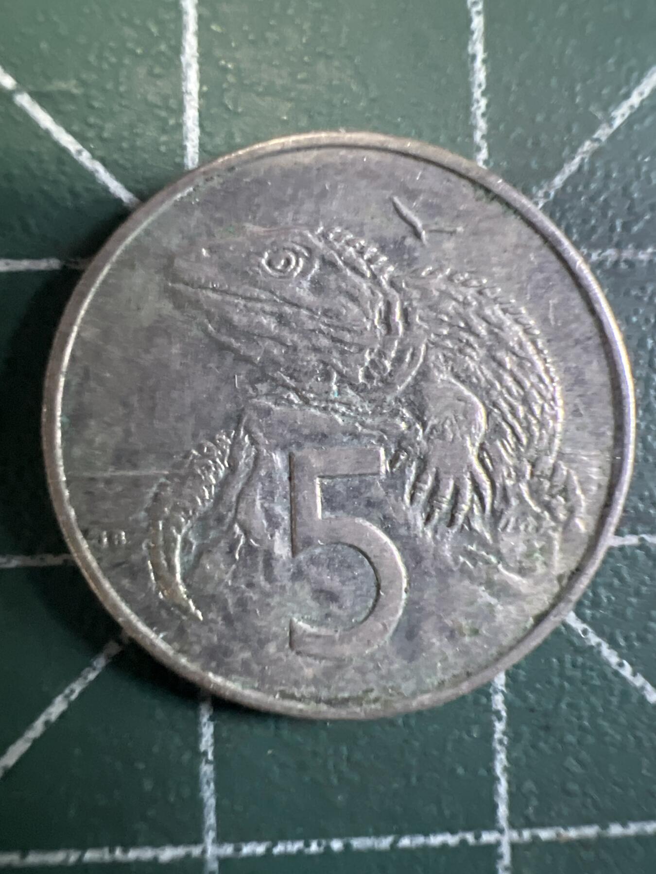 第685期 硬币专场 （无押金，捡漏，全场50包邮，偏远地区除外，接收代拍业务，本店十天发一次货） 新西兰5分