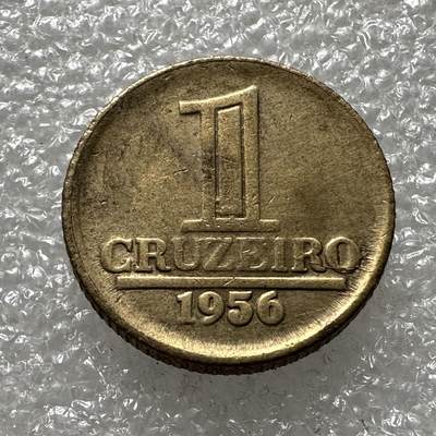 🌹外币初藏🌹🐯第63场 每周二四六晚8️⃣点 - 巴西1956年一克鲁塞罗