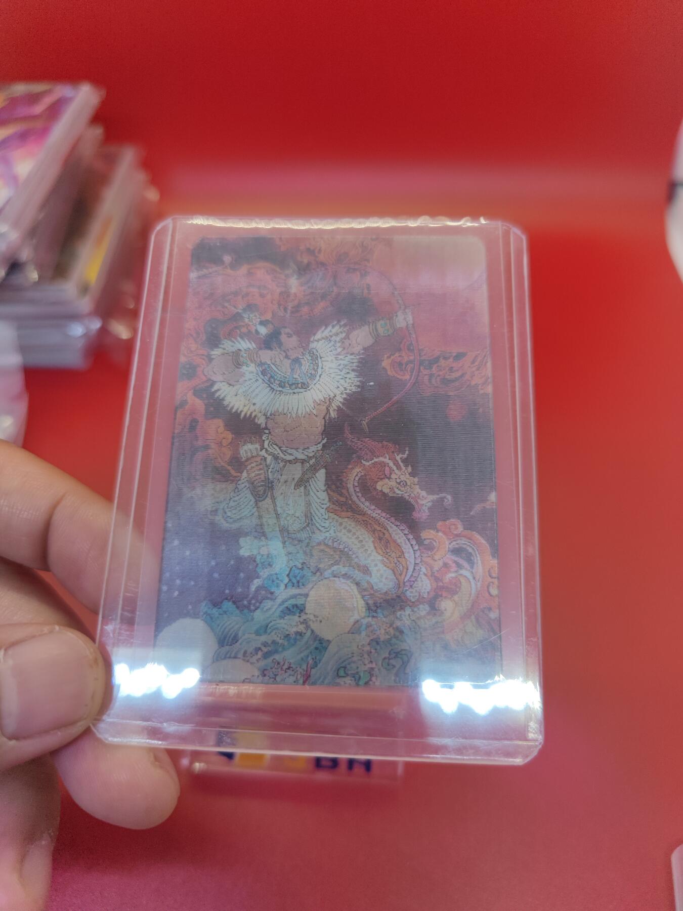 妖精的尾巴卡牌拍卖《你就是那天命人》第二十五期(收拍品) 李云中-神话中国.山海经光栅特卡，常.羿.義