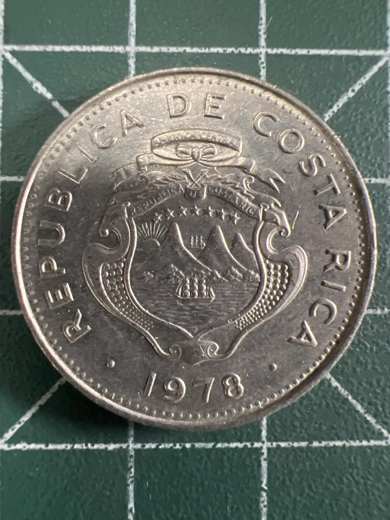 第686期 硬币专场 （无押金，捡漏，全场50包邮，偏远地区除外，接收代拍业务，本店十天发一次货） 哥斯达黎加50分 1978年