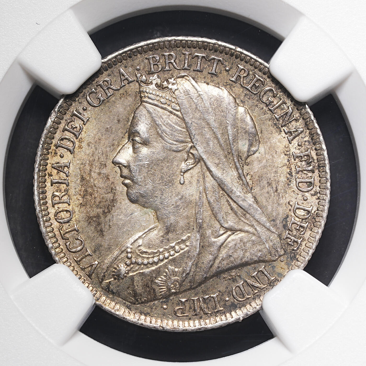 修遠堂世界钱币第三十七期 全场包邮 NGC MS63 1895年英国1先令银币