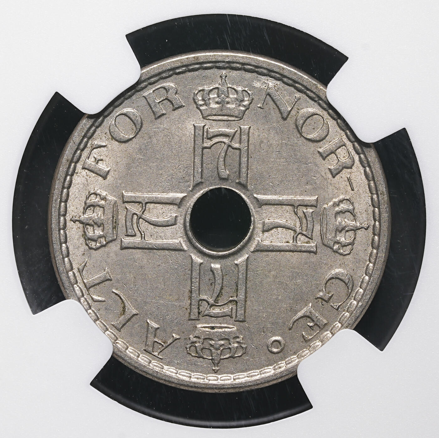 修遠堂世界钱币第三十七期 全场包邮 NGC MS64 1940年挪威50欧尔 