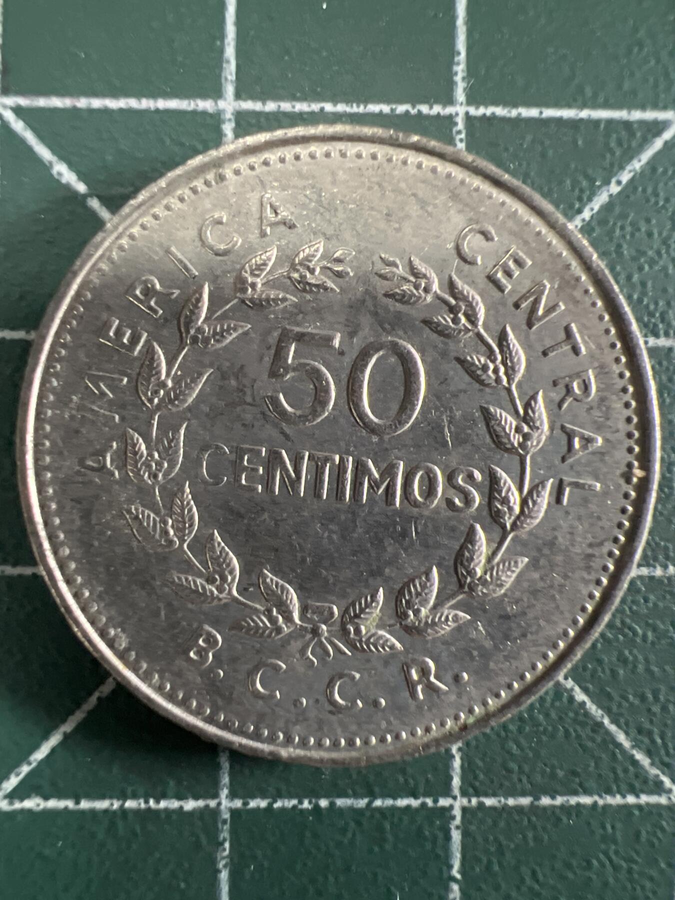 第686期 硬币专场 （无押金，捡漏，全场50包邮，偏远地区除外，接收代拍业务，本店十天发一次货） 哥斯达黎加50分 1978年