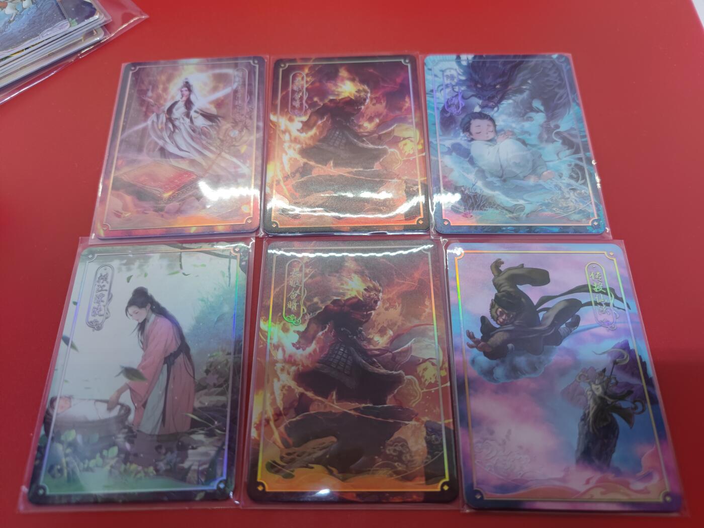妖精的尾巴卡牌拍卖《你就是那天命人》第二十五期(收拍品) 趣卡社-俺去天庭做个官-普卡6张