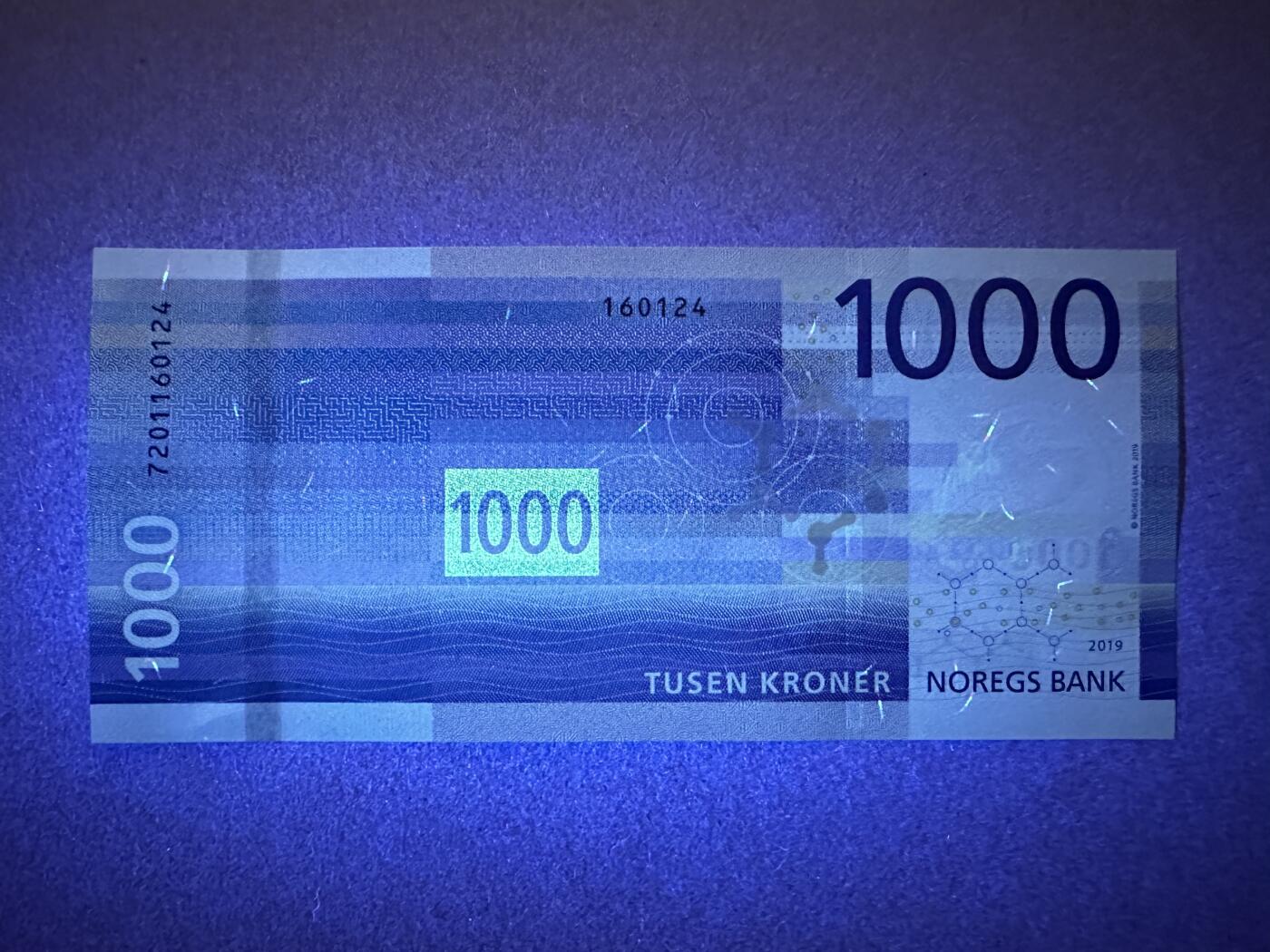 《张总收藏》164期-周日外币超精品 挪威1000克朗 UNC 海洋版