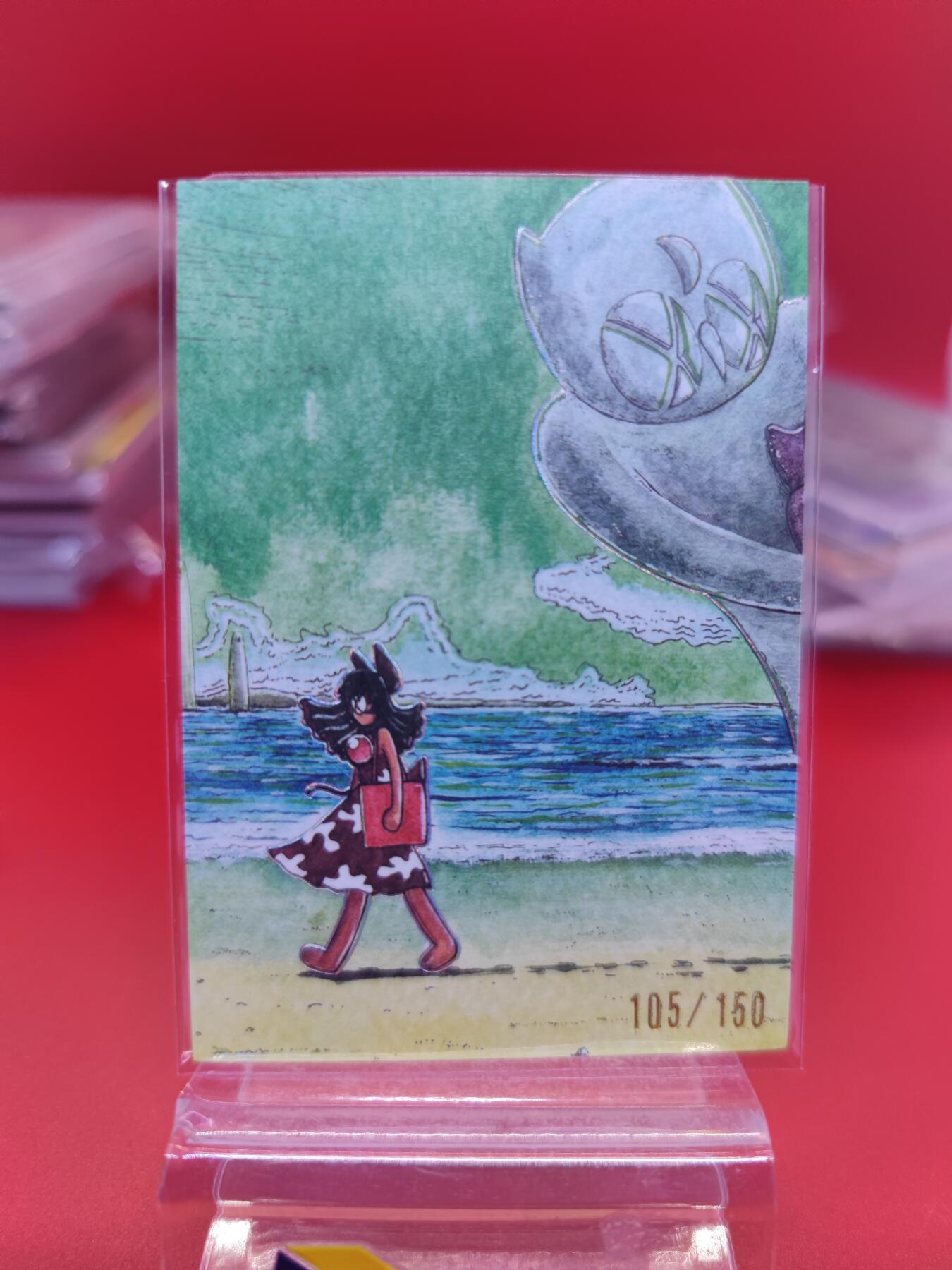 妖精的尾巴卡牌拍卖《你就是那天命人》第二十五期(收拍品) Waiwai &卡岛-限编拼图卡，编105/150