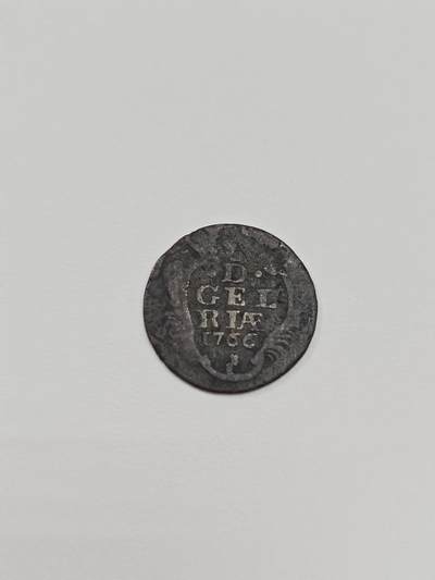 康怡轩钱币【世界各国老币专场】第195期 - 1766年荷兰格尔德兰省1杜伊特铜币  KM#93
