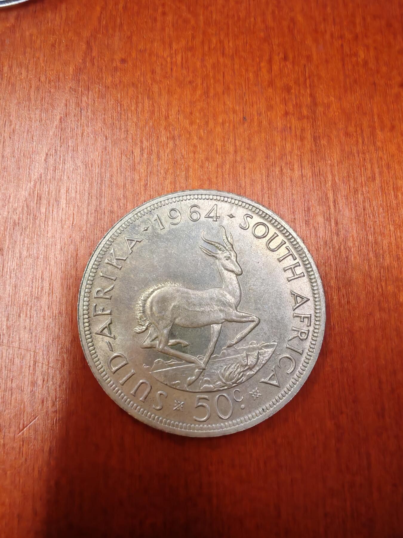 长老汇龙年精选第二十七场拍卖 1964南非50分银币