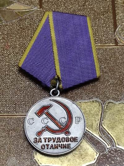 猫猫头的勋赏杂项拍卖第三期 - 苏联劳动优秀 铜挂