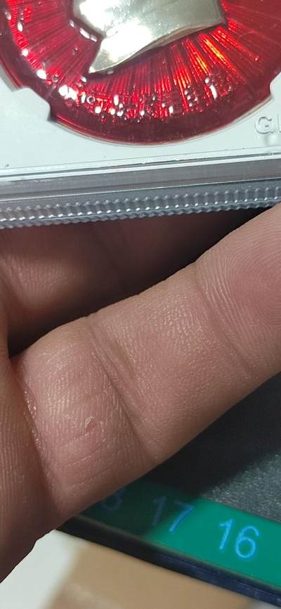 公博评级毛主席像章  公博评级毛主席像章—毛主席万岁，68分，头像下方有铭文：毛主席万岁