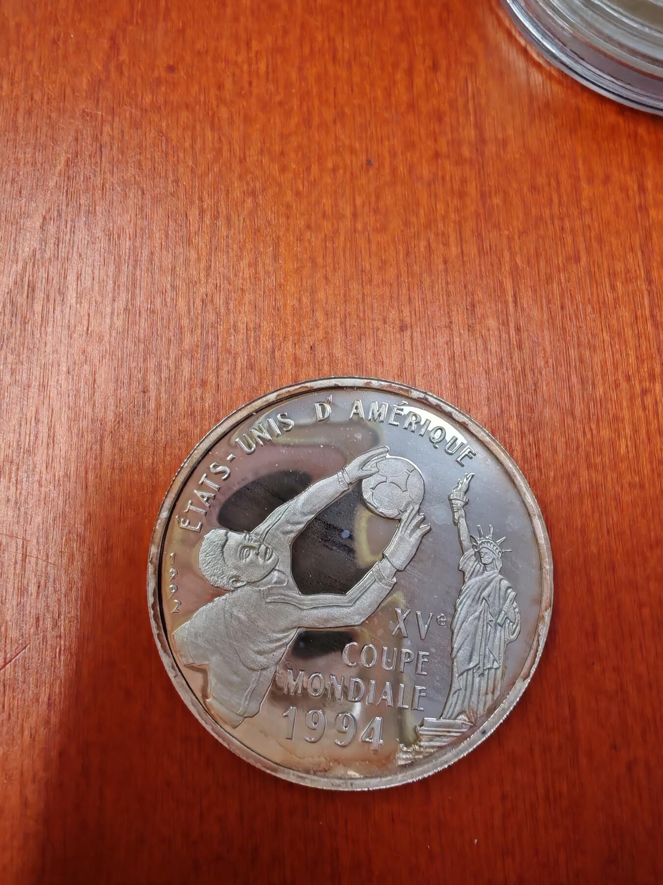 长老汇龙年精选第二十七场拍卖 1994刚果人民500法郎精制银币，1万枚
