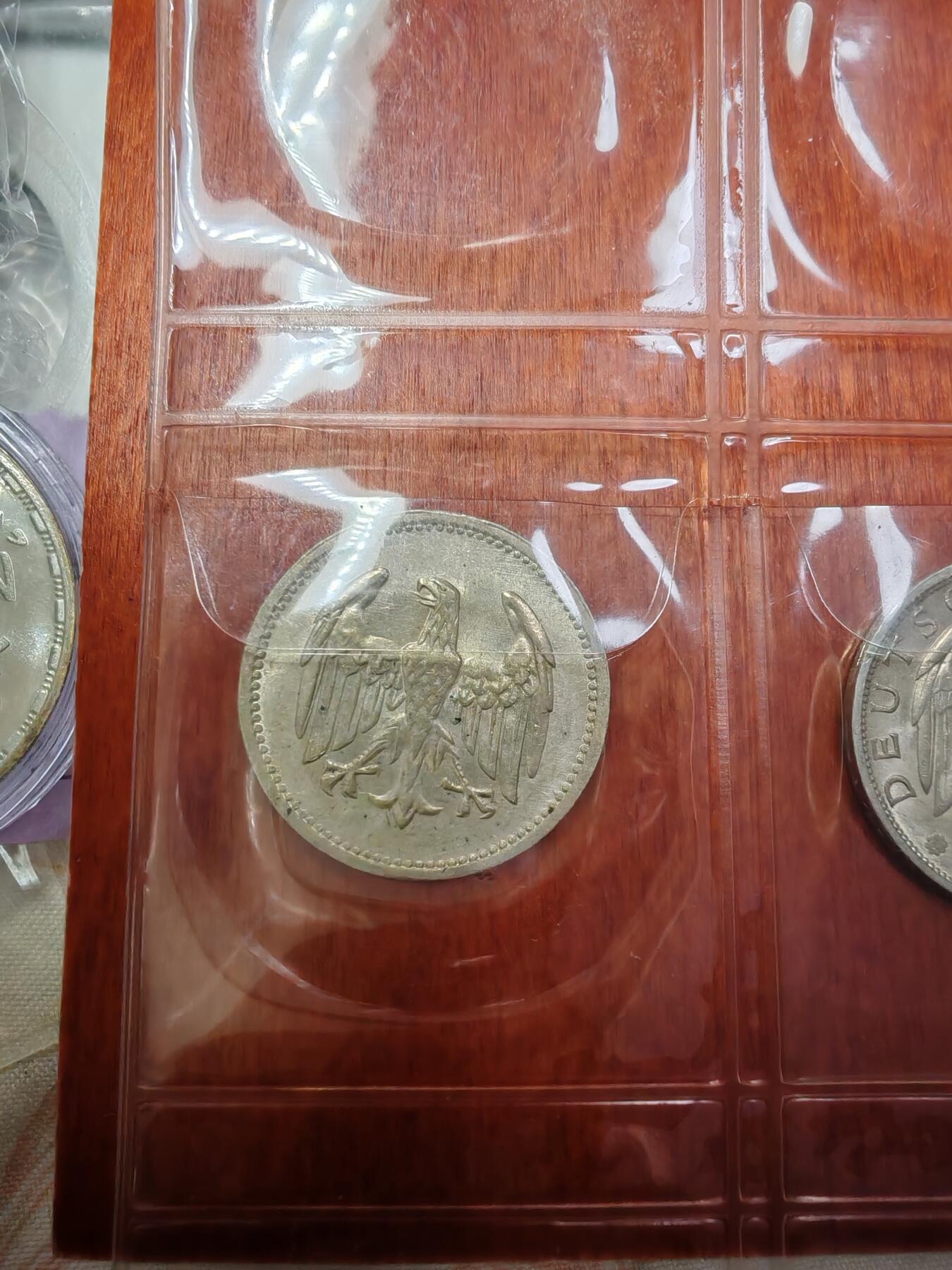 长老汇龙年精选第二十七场拍卖 192X德国魏玛时期马克6枚，4枚银币，2枚铝币（不同版本）
