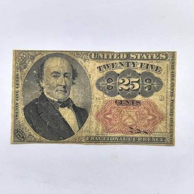 各国外币第64期 - 早期美元1874年联邦政府发行25美分 少见