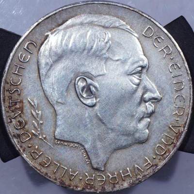 1939年奥地利并入德国一周年纪念银章  - 1939年奥地利并入德国一周年纪念银章 