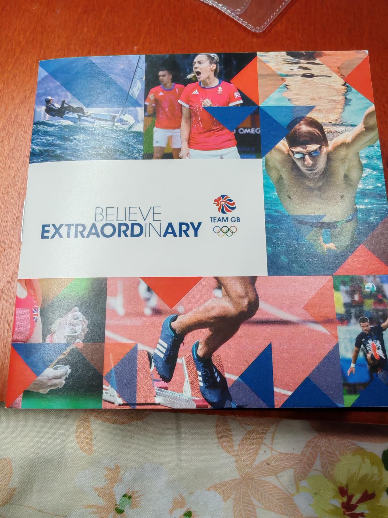 长老汇龙年精选第二十八场拍卖 2021英国东京奥运会英国队50便士彩色精制加厚银币，盒证全，1500枚，市场价1300元左右