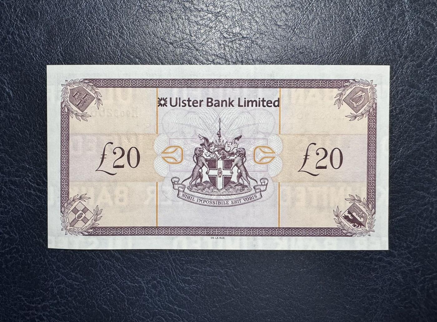 收藏联盟Quantum Auction 第372期拍卖  北爱尔兰阿斯特银行2015年20镑 品相全新UNC