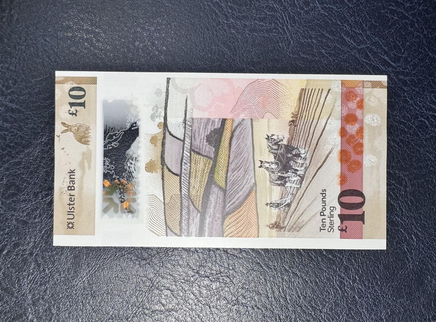 收藏联盟Quantum Auction 第372期拍卖  北爱尔兰阿斯特银行2018年10镑 品相全新UNC 