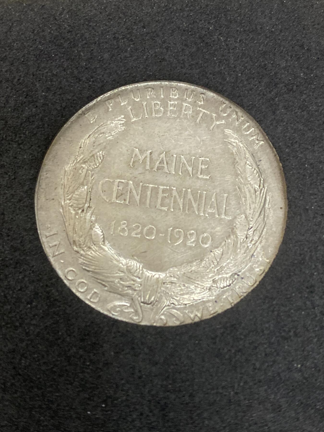 1920 美国发行缅因州百年0.5美元银币- 康怡轩- 康怡轩- 麦稀奇