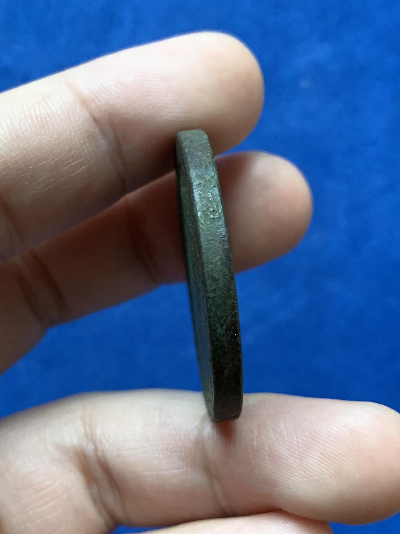《竞宝斋》第301场 竞宝斋自有渣渣专场- 周日，周一，周二  3场连拍 （全场包邮） 英国1797年乔治三世车轮1便士铜币