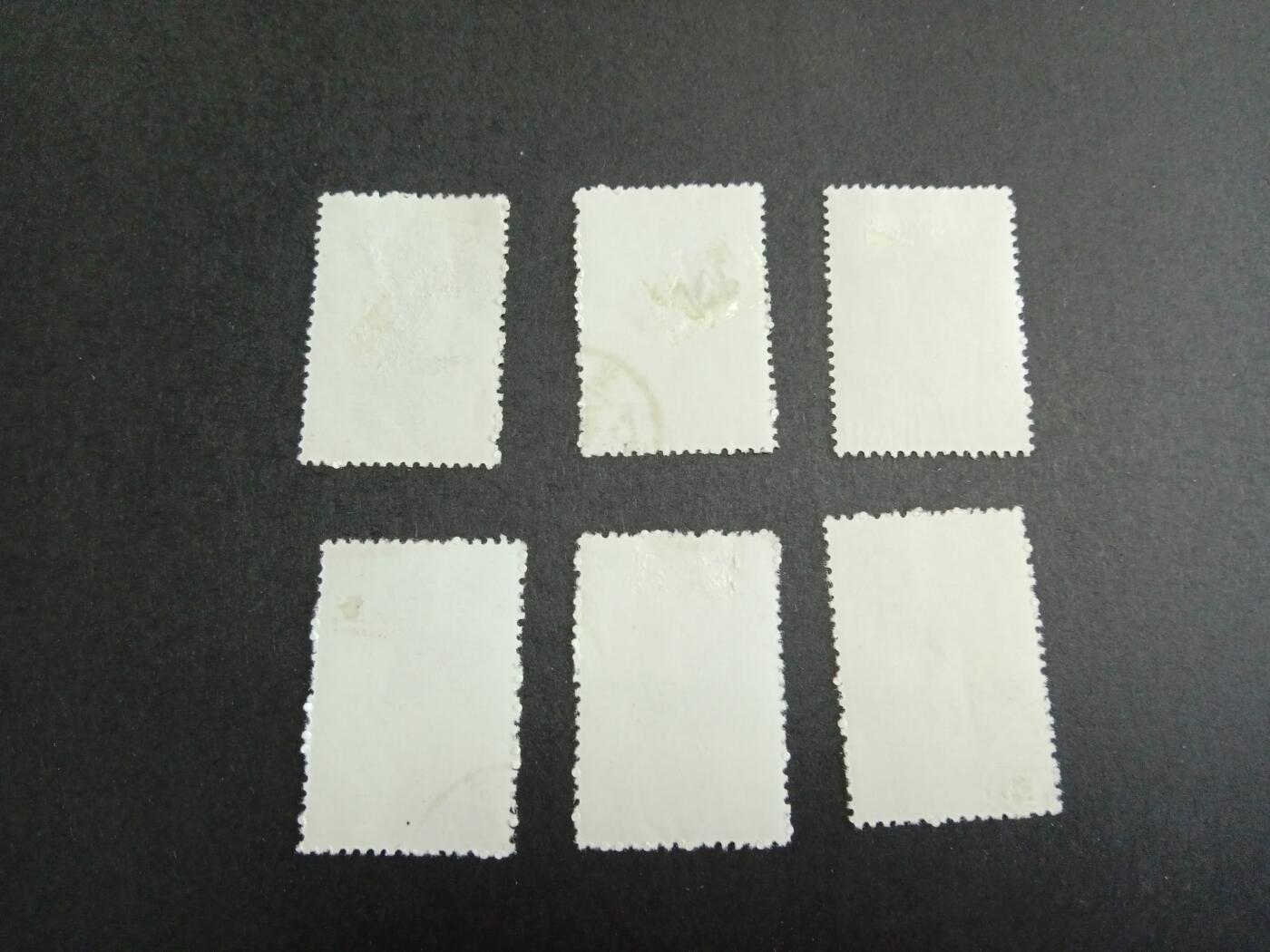 理想集藏/博彦收藏 12月16日邮票专场 蝴蝶盖销6枚，上品