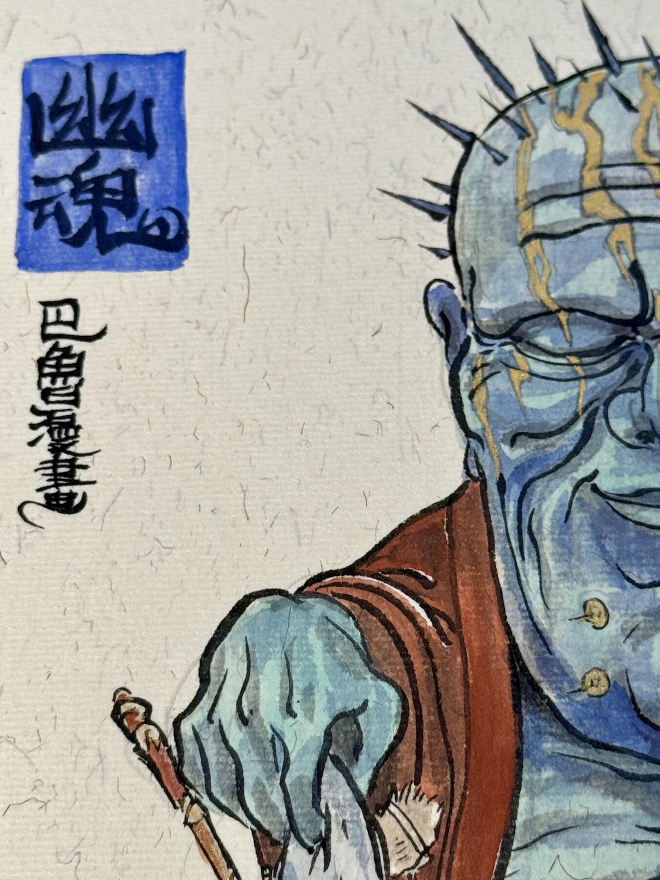 白泽拍卖卡手绘专场第6期（秀色映凉月，清风生早秋）