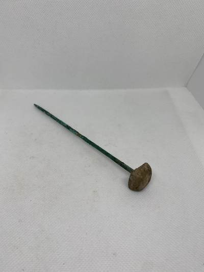 明代铜簪子，尺寸14.2厘米，品相如图，200包快递 - 明代铜簪子，尺寸14.2厘米，品相如图，200包快递