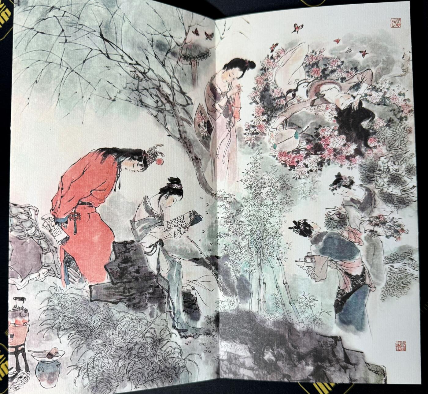 白泽拍卖卡手绘专场第6期（秀色映凉月，清风生早秋）