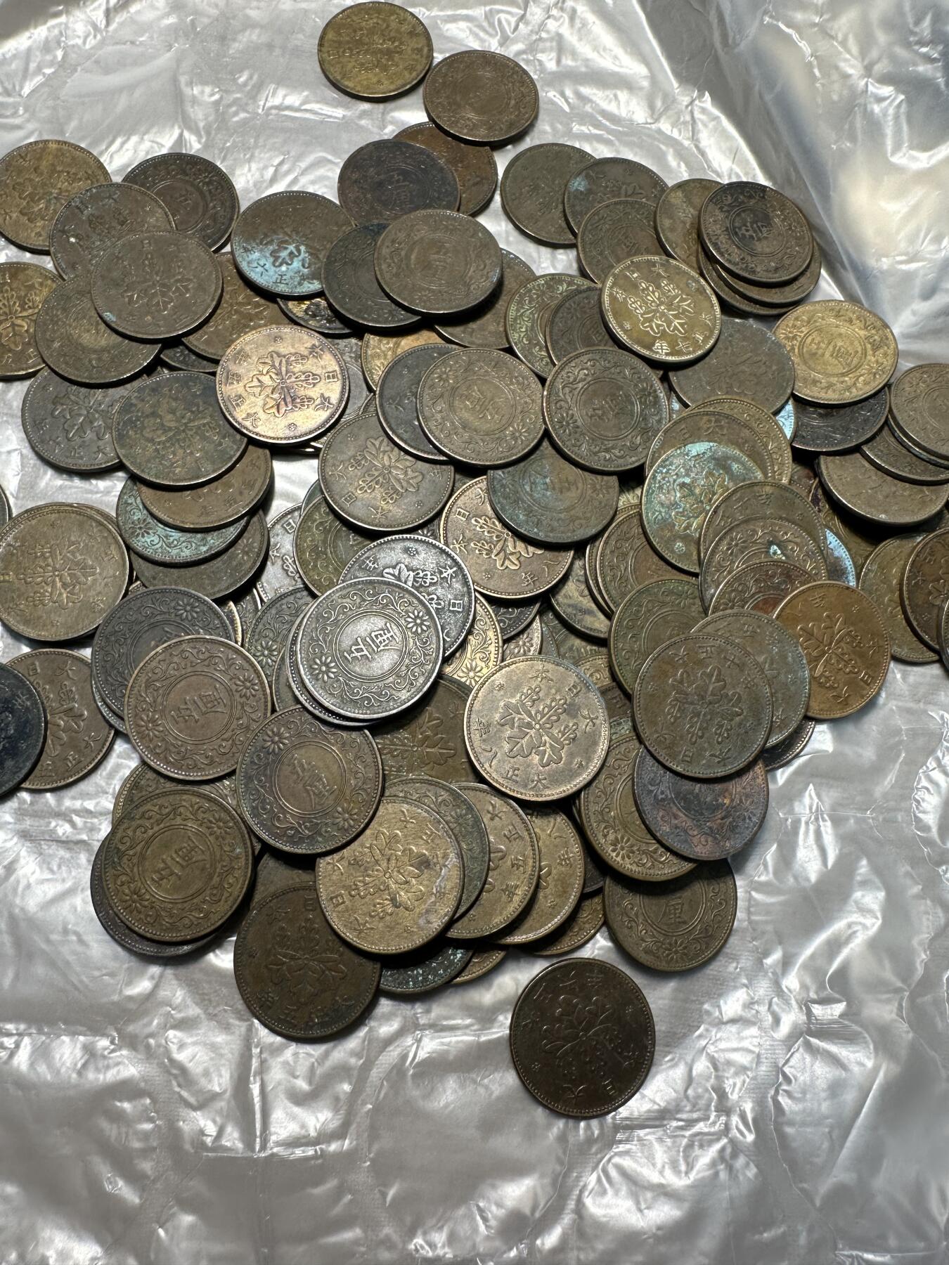 日本币 批量日本五厘160枚