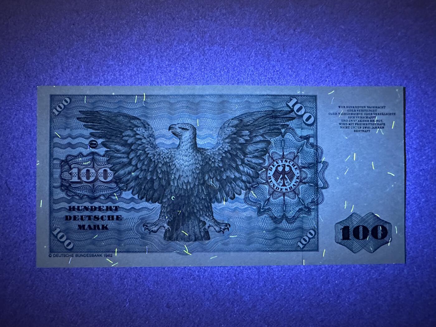 《张总收藏》165期-周日外币超精品 德国100马克 UNC 1980年 倒二版 明斯特