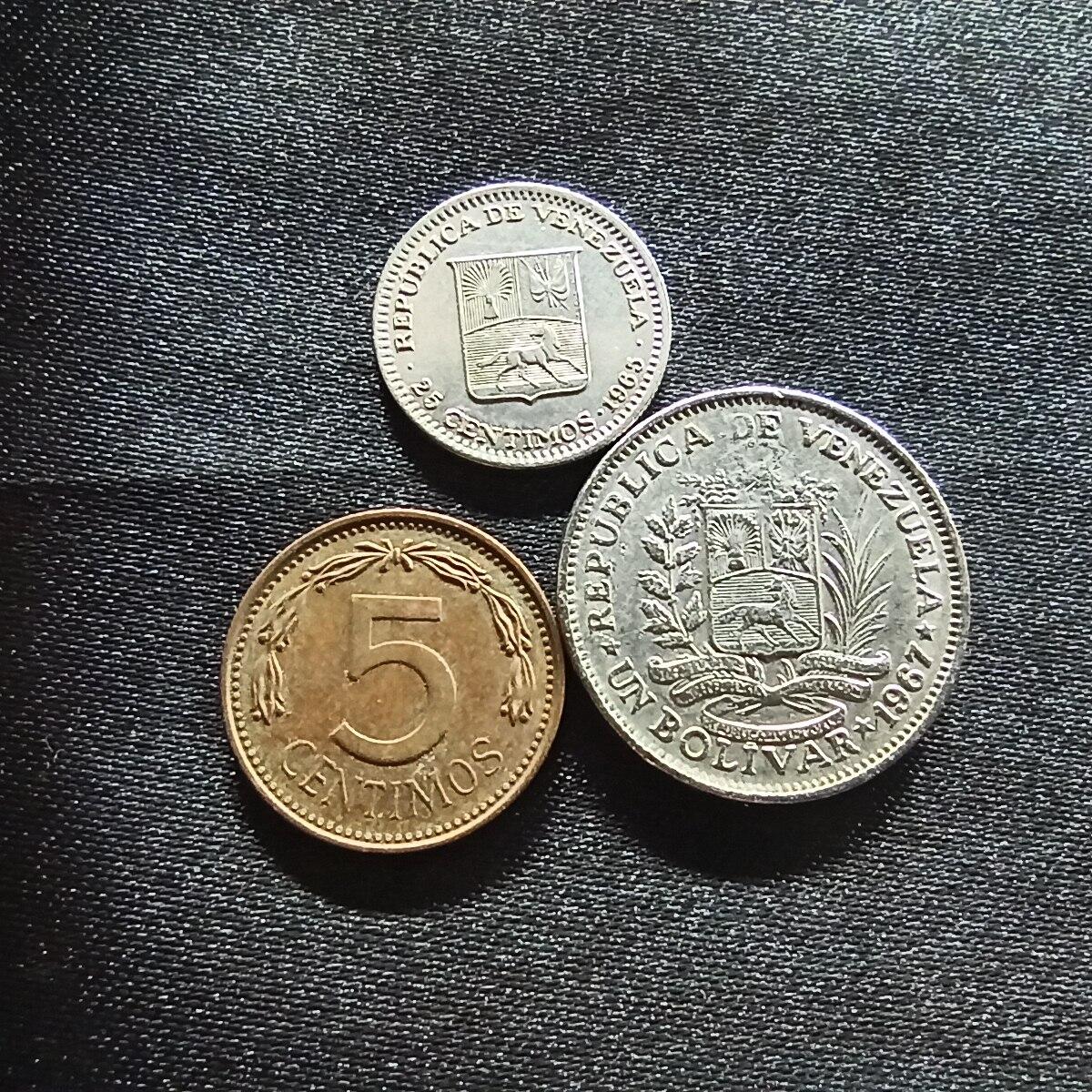邮泉阁限时拍卖第十四场 各国硬币专场（拍卖结束后请付邮费，存留时间过长需全部邮寄） 委内瑞拉3枚