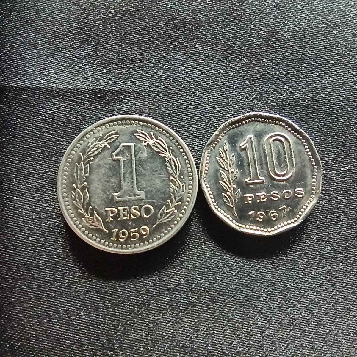 邮泉阁限时拍卖第十四场 各国硬币专场（拍卖结束后请付邮费，存留时间过长需全部邮寄） 阿根廷2枚