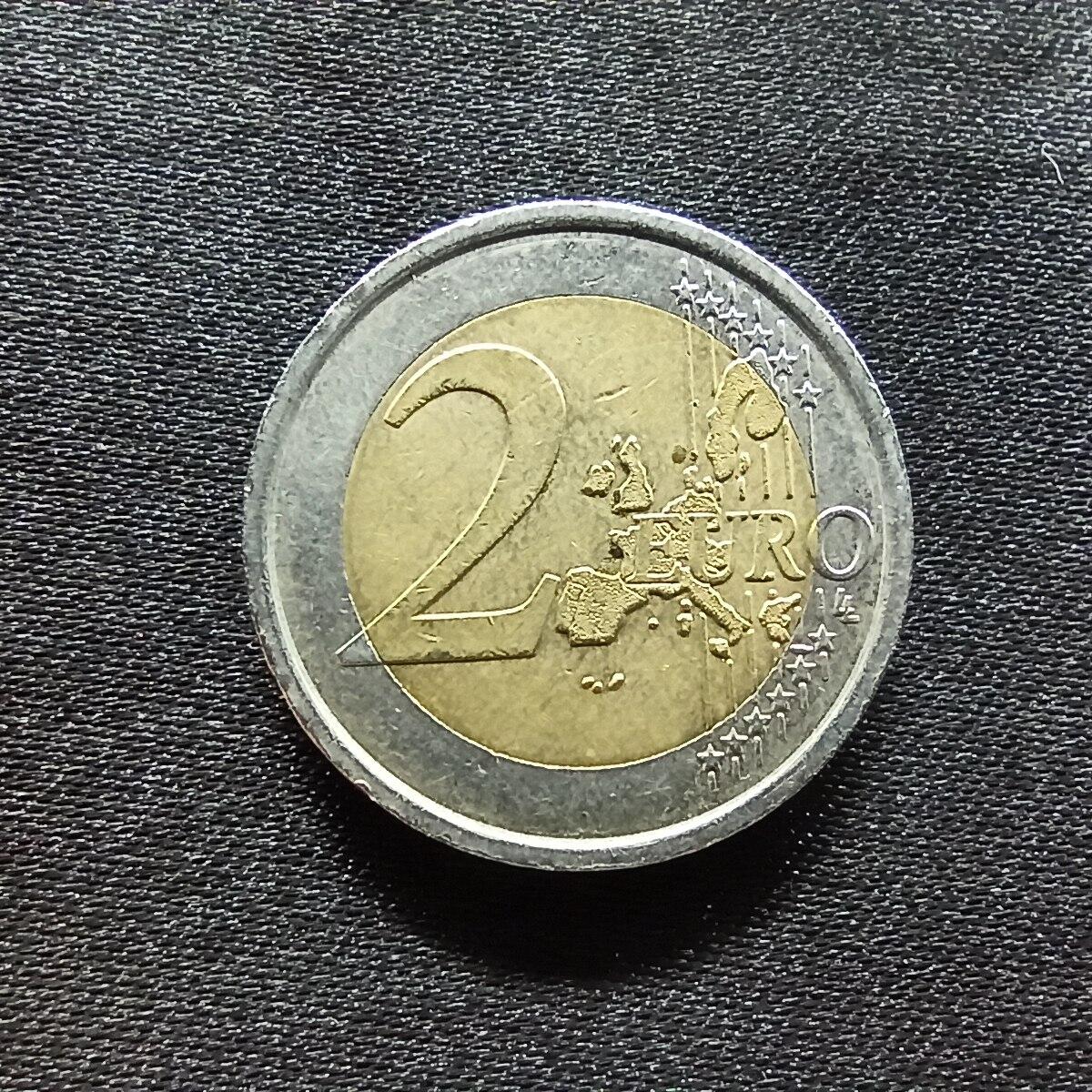 邮泉阁限时拍卖第十四场 各国硬币专场（拍卖结束后请付邮费，存留时间过长需全部邮寄） 意大利2005年2欧元纪念币