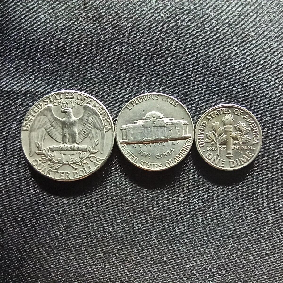 邮泉阁限时拍卖第十四场 各国硬币专场（拍卖结束后请付邮费，存留时间过长需全部邮寄） 美国3枚